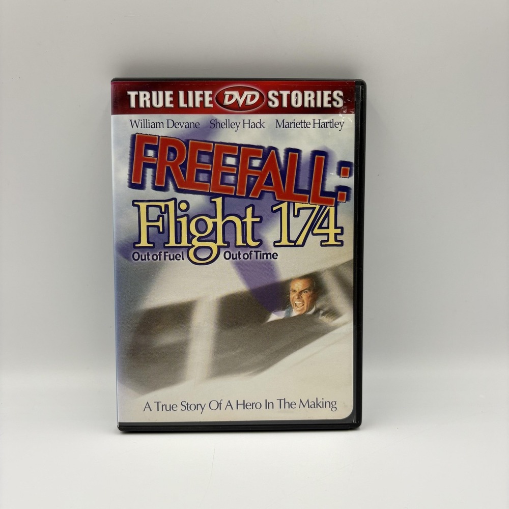 Freefall Flight 174 DVD True Life Stories‎ William Devane Drama Region 1 NTSC